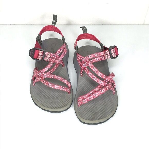 Chaco LITTLE KID'S ZX/1 ECOTREAD™ SANDAL Pink Gray Size US 3, EUR 34 - Picture 1 of 9